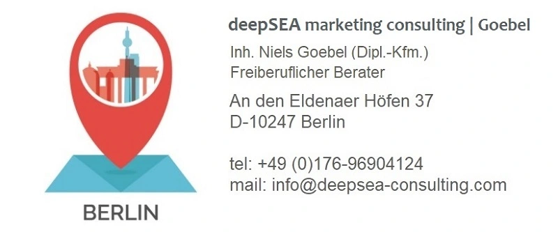 deepSEA marketing consulting Kontakt
info@deepsea-consulting.com